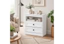 OTTO home Nachttisch Arrian 2er-Set Landhausstil weiß Bild 1