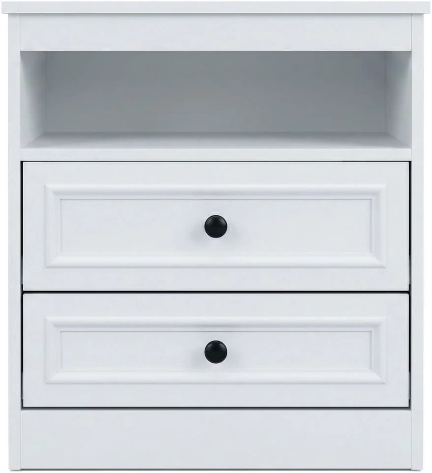 OTTO home Nachttisch Arrian 2er-Set Landhausstil weiß - Bild 4