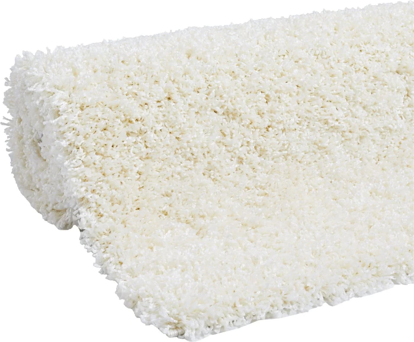OTTO home Hochflor-Teppich Viva Shaggy Uni Weiß - Bild 3
