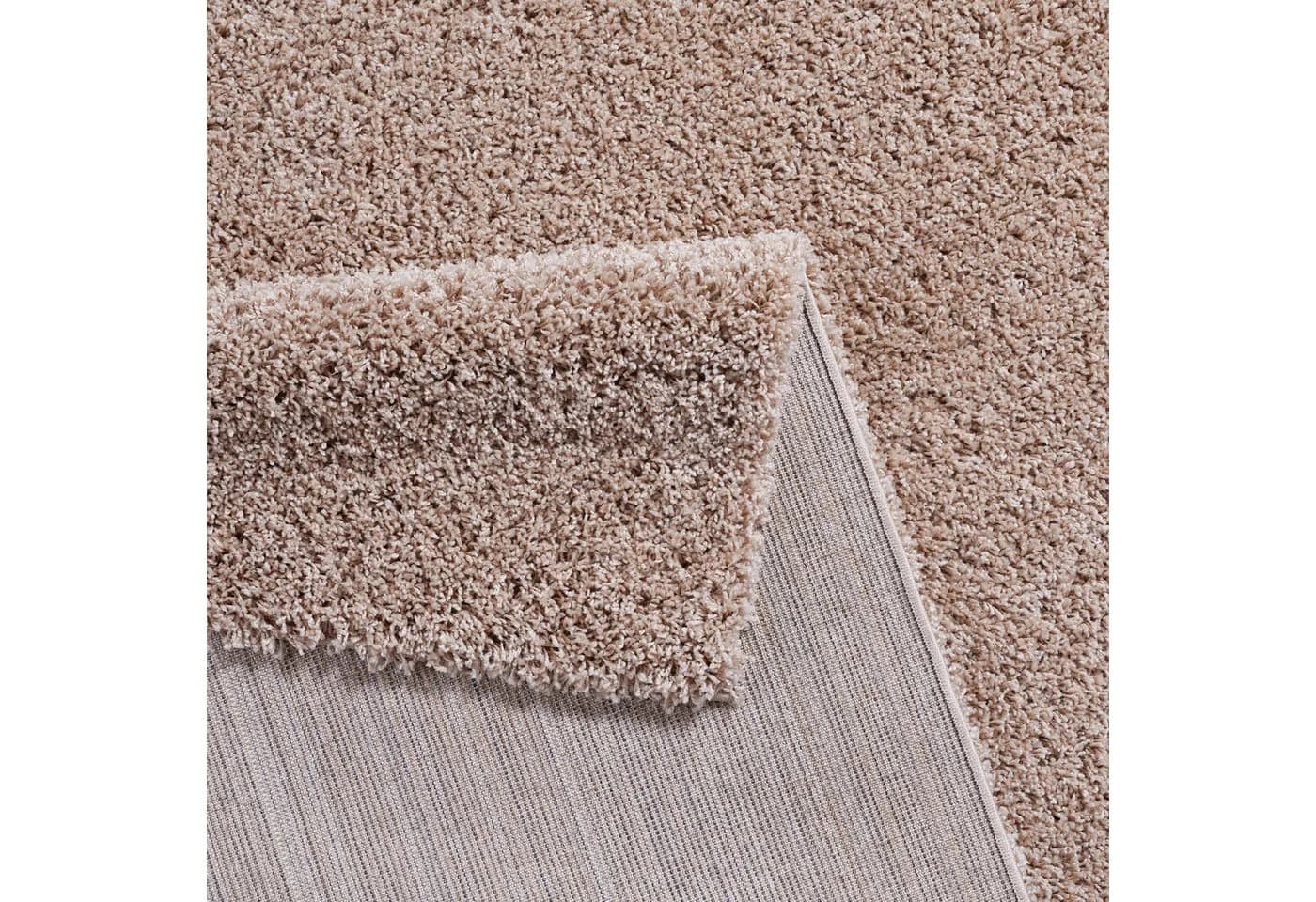 OTTO home Hochflor-Teppich Viva Shaggy Beige Skandinavisch - Bild 3