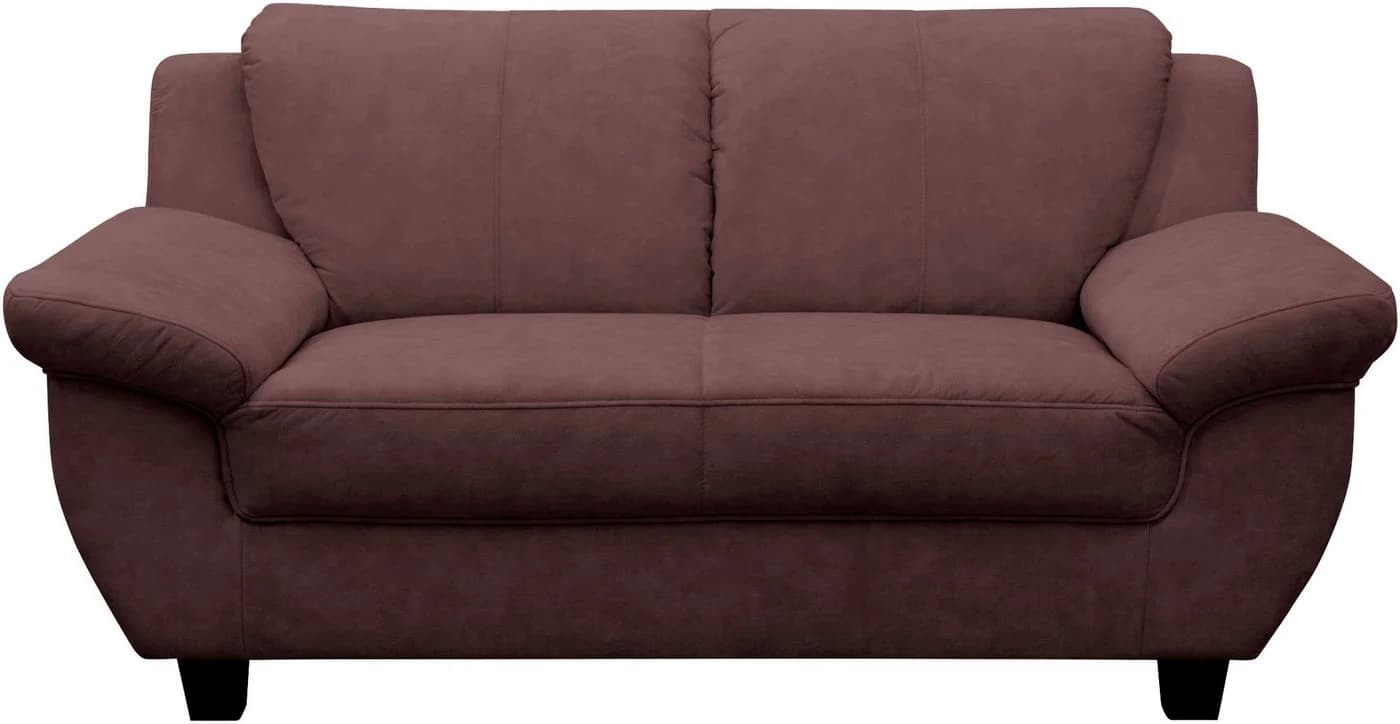 OTTO home 2-Sitzer Sofa Sillkeborg 161 cm Samtvelours rot