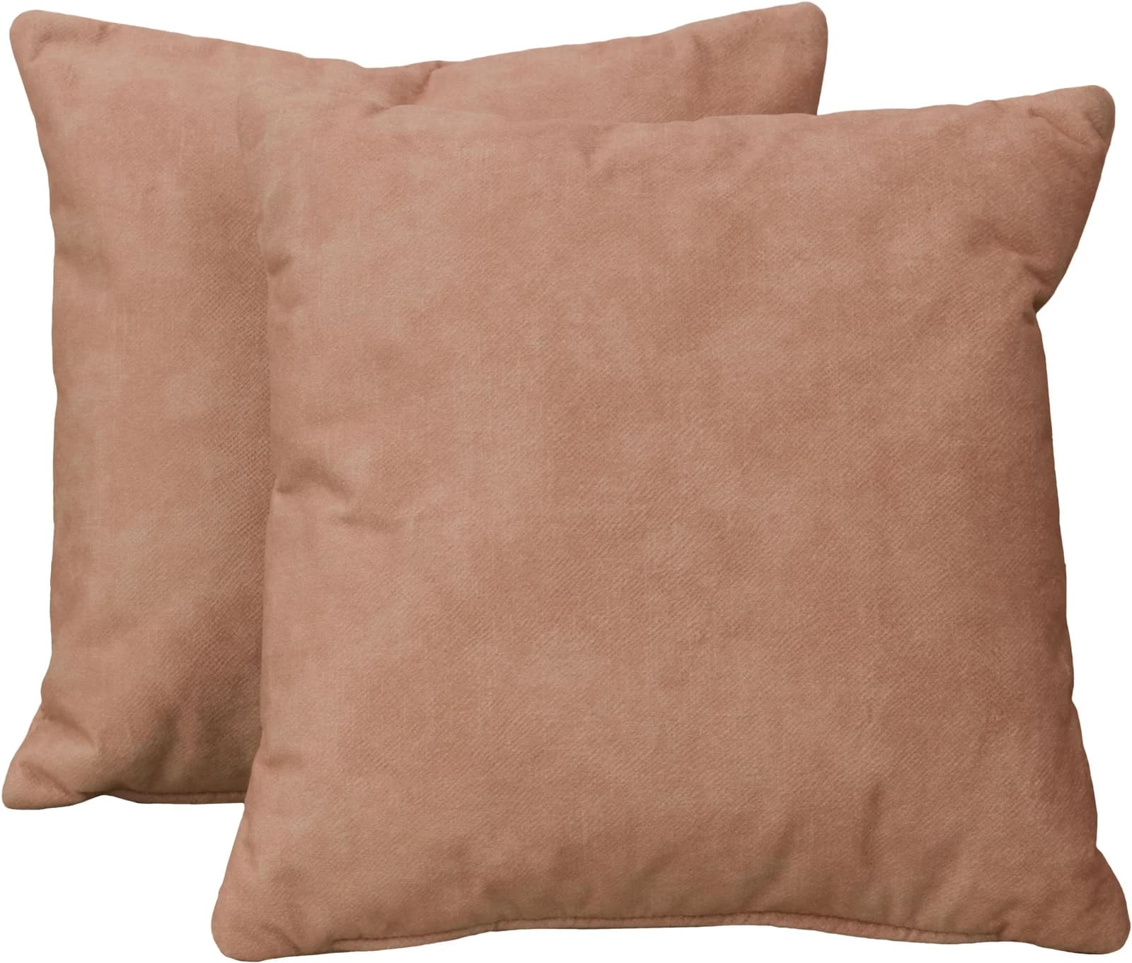 OTTO HOME Dekokissen 2er Set Rosa Polyester 40x40cm