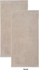 OTTO home Handtuchset Fenya Beige Premium 550g/m² Baumwolle Bild 4
