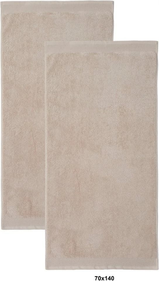 OTTO home Handtuchset Fenya Beige Premium 550g/m² Baumwolle - Bild 4