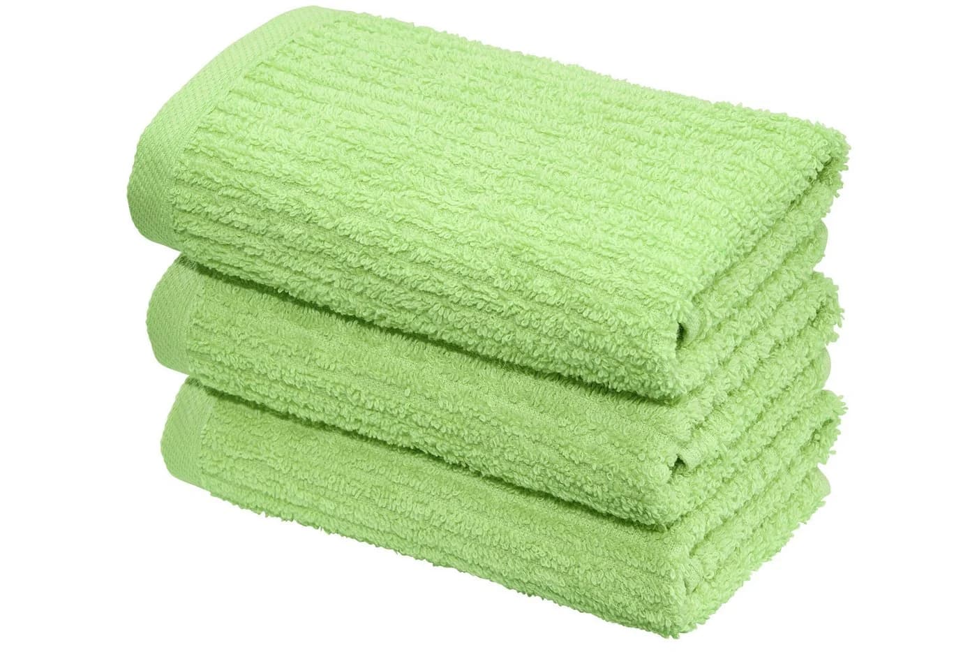 OTTO home Gästehandtücher Riva 30x50 Grün 3er-Set Webfrottier - Bild 2