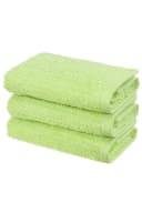 OTTO home Gästehandtücher Riva 30x50 Grün 3er-Set Webfrottier Bild 5