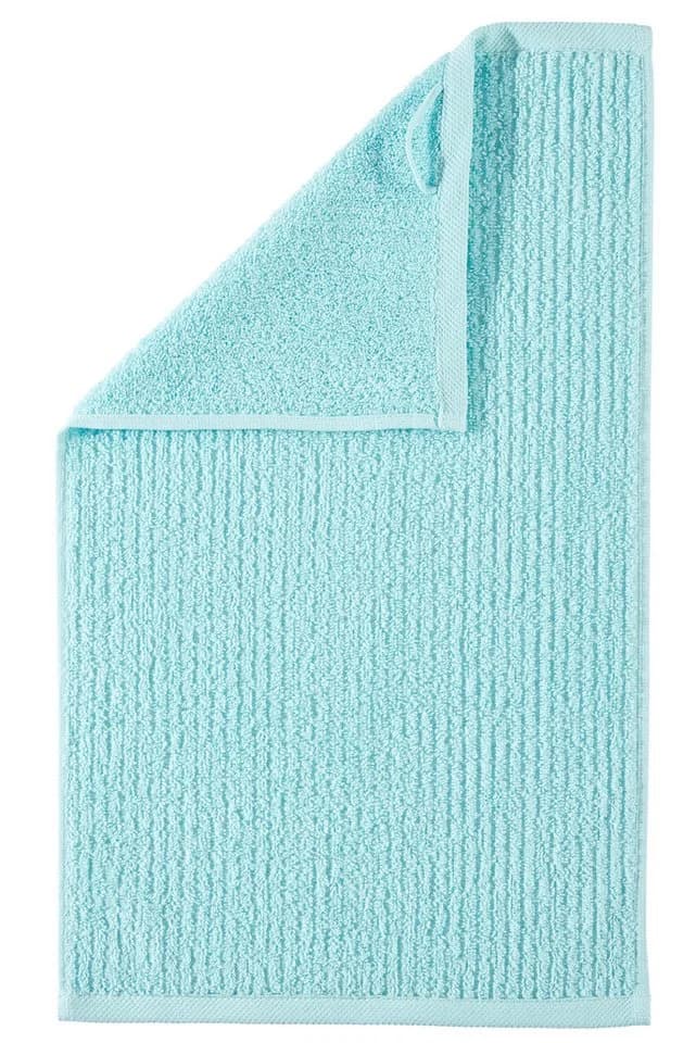 OTTO home Gästehandtücher Riva 30x50 Premium Webfrottier 500g/m² 3er-Set Türkis - Bild 3