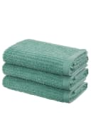 OTTO home Gästehandtücher Riva 30x50 Grün 500g/m² Webfrottier 3er-Set Bild 2