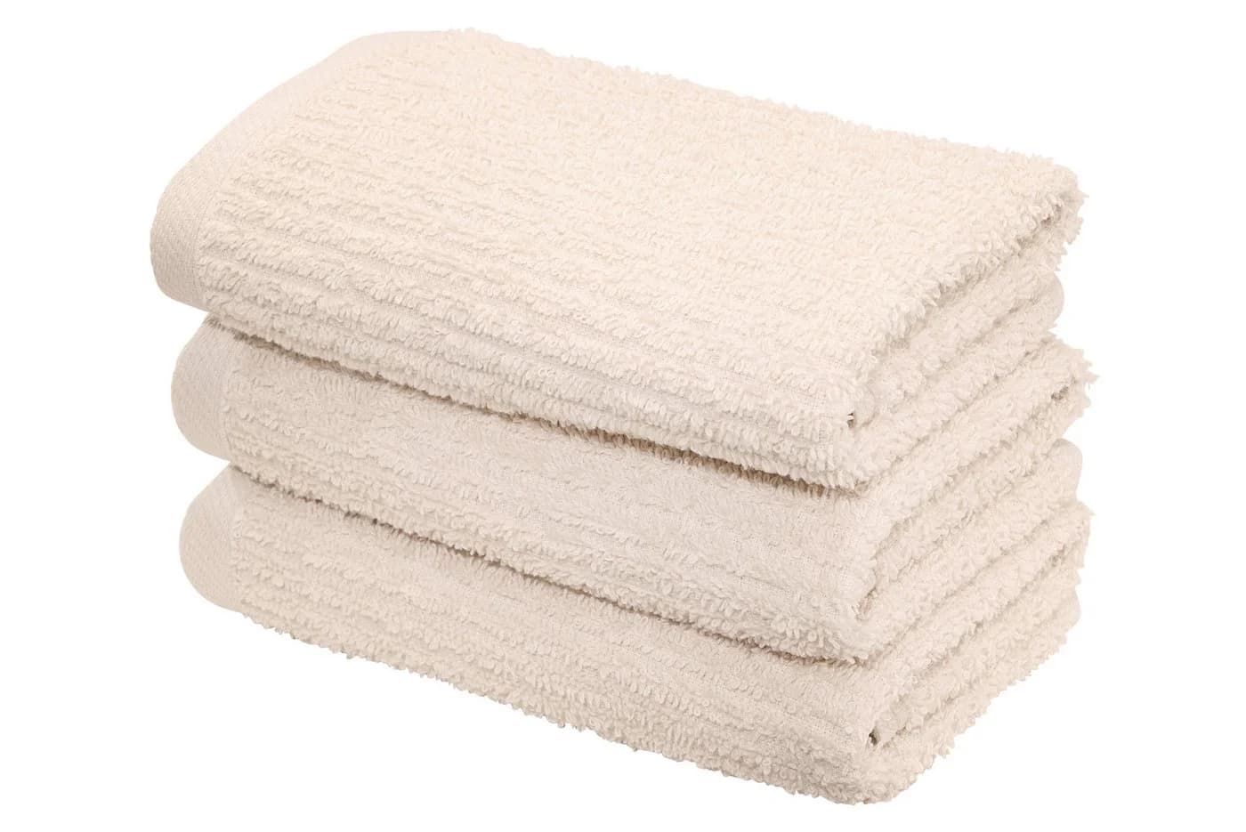OTTO home Gästehandtücher Riva 3er-Set 30x50 cm Beige Webfrottier - Bild 2