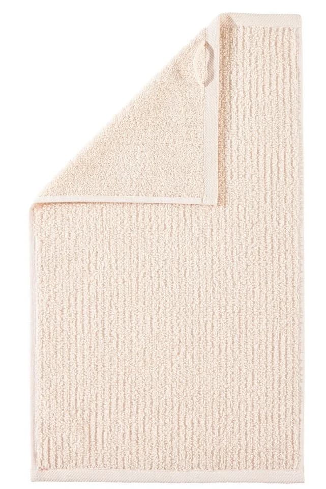 OTTO home Gästehandtücher Riva 3er-Set 30x50 cm Beige Webfrottier - Bild 3