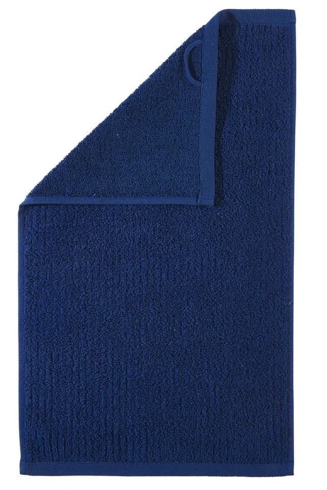 OTTO home Gästehandtücher Riva Blau 30x50 Premium 500g/m² - Bild 3