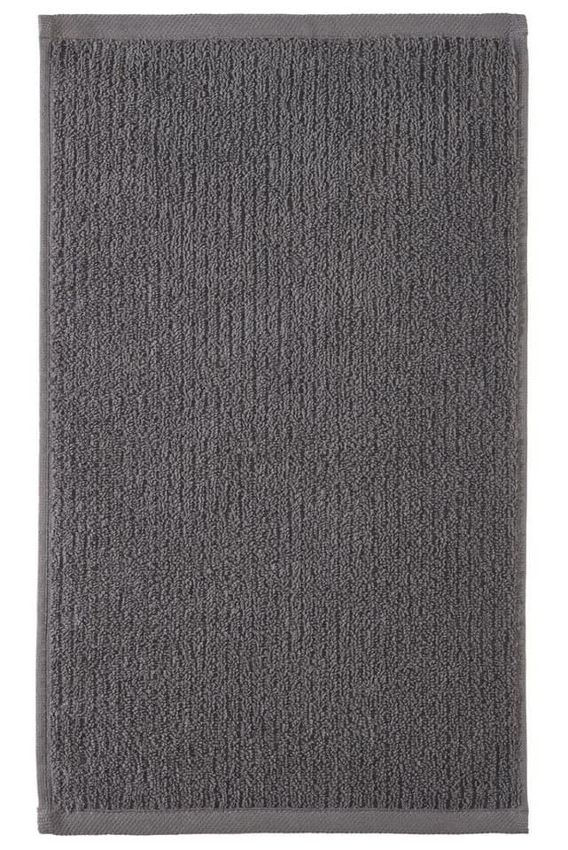 OTTO home Gästehandtücher Riva 30x50 cm 3er-Set Grau Webfrottier - Bild 4