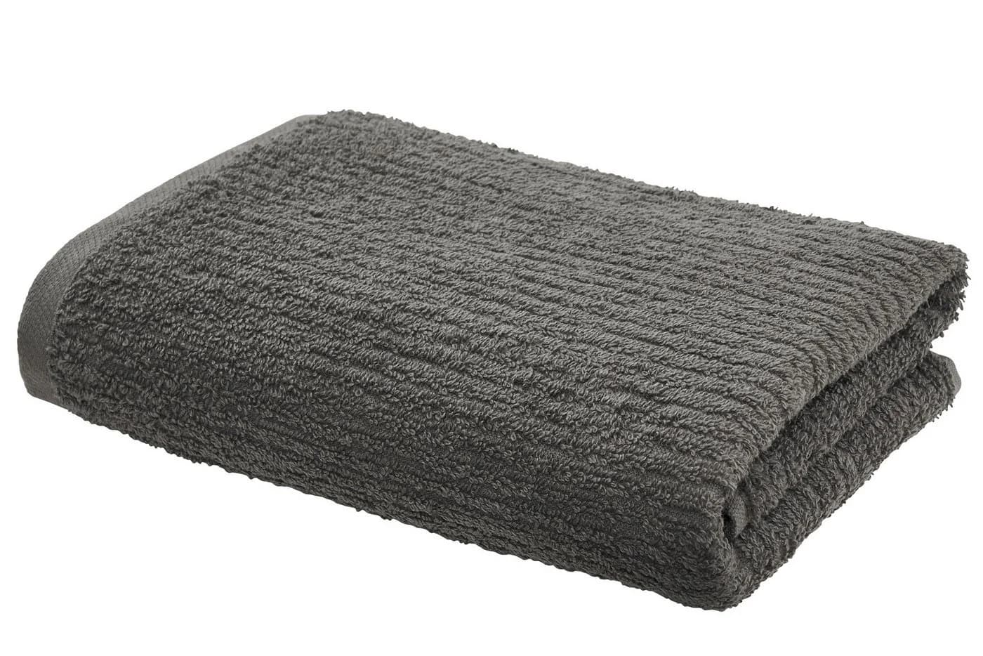 OTTO home Handtuch Riva 50x100 Premium Webfrottier Grau - Bild 2