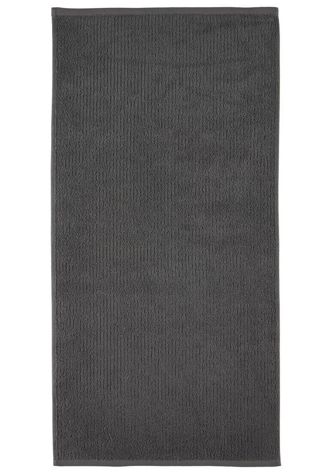 OTTO home Handtuch Riva 50x100 Premium Webfrottier Grau - Bild 3