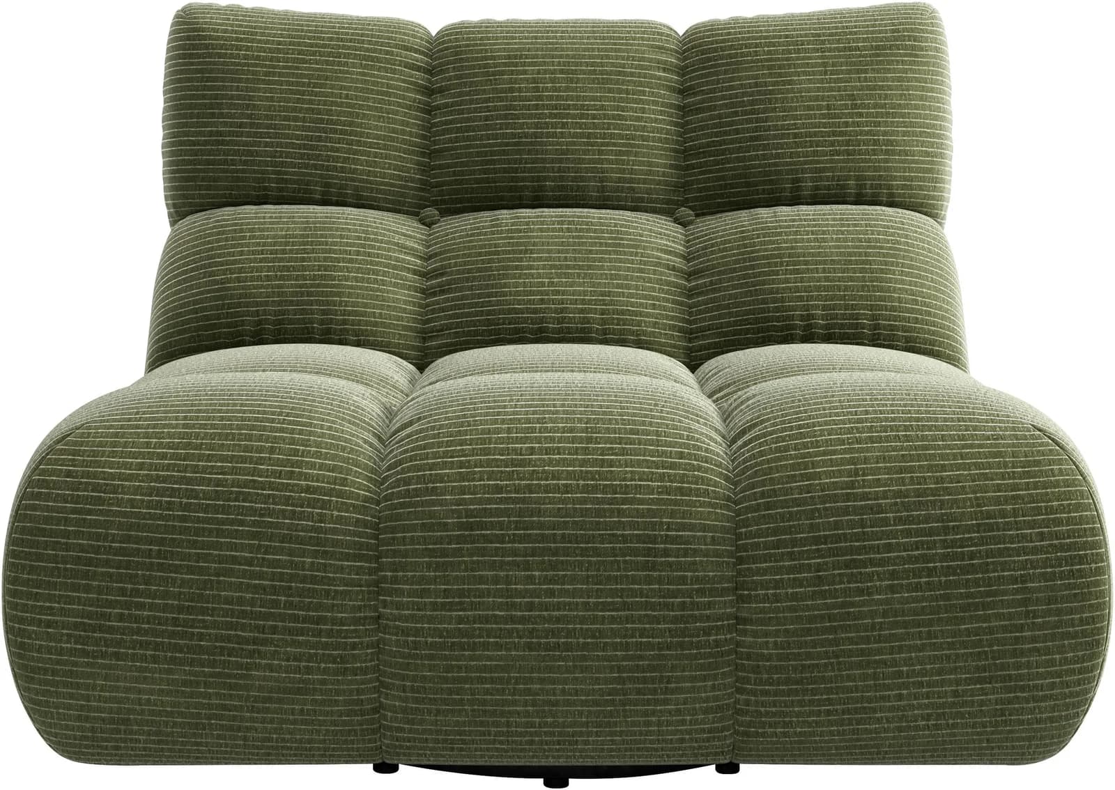 HOME AFFAIRE Graceland 1,5-Sitzer Sessel 360° drehbar Chenille turtle