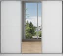 OTTO home Kleiderschrank Trento mit Schiebetüren, Spiegel & Schubladen Weiß Bild 2