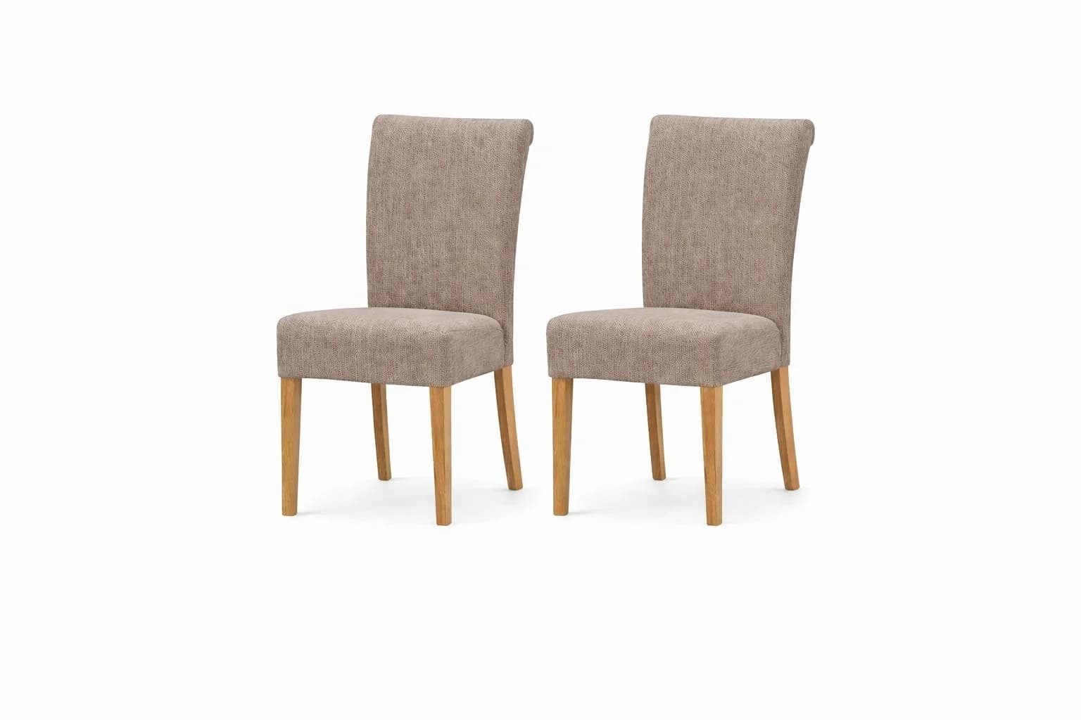 Home Affaire Queen Polsterstuhl 4-Fuß Eiche Beige