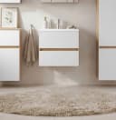 OTTO HOME Waschtisch BOZEN mit 2 Schubladen und Becken weiß Bild 1