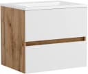 OTTO HOME Waschtisch BOZEN mit 2 Schubladen und Becken weiß Bild 2