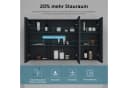 doporro Spiegelschrank Wandschrank Wandspiegel Weiß/Anthrazit Bild 3