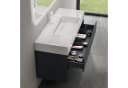 doporro Badmöbel-Set mit Waschbecken und Unterschrank Matt Anthrazit Bild 3