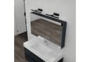 doporro Spiegelschrank mit LED-Beleuchtung Anthrazit Matt Bild 5