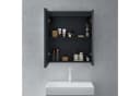 doporro Spiegelschrank mit LED-Beleuchtung Weiß/Anthrazit Bild 4
