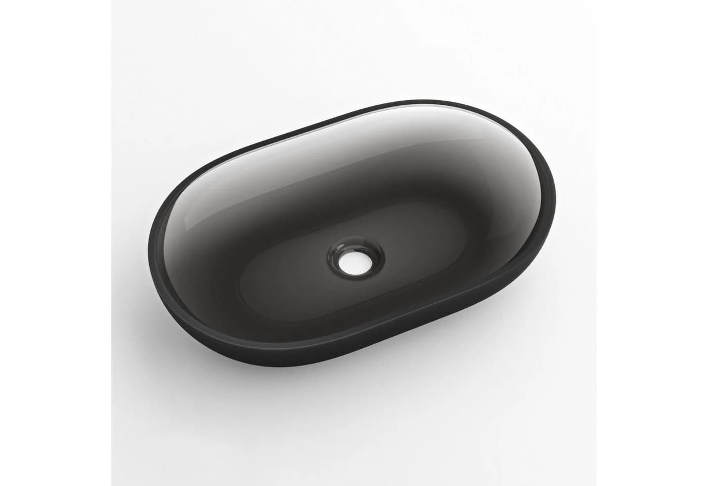 doporro Aufsatzwaschbecken Gussmarmor Grau Colossum808 - Bild 2