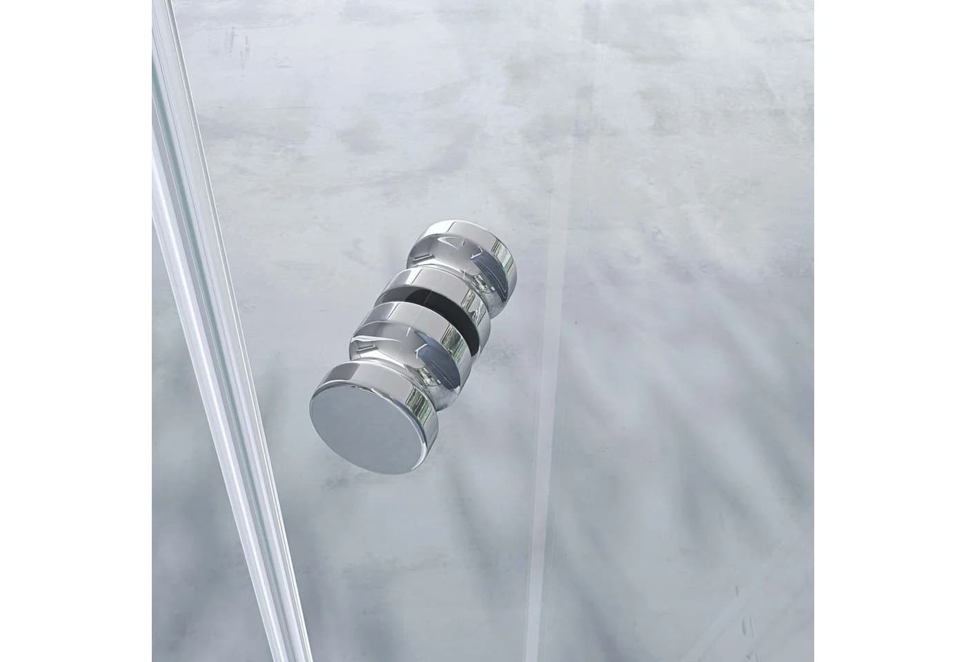doporro Eckdusche Ravenna05 ESG-Glas transparent - Bild 4