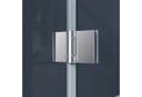 doporro Eckdusche Ravenna05 ESG-Glas transparent Bild 5