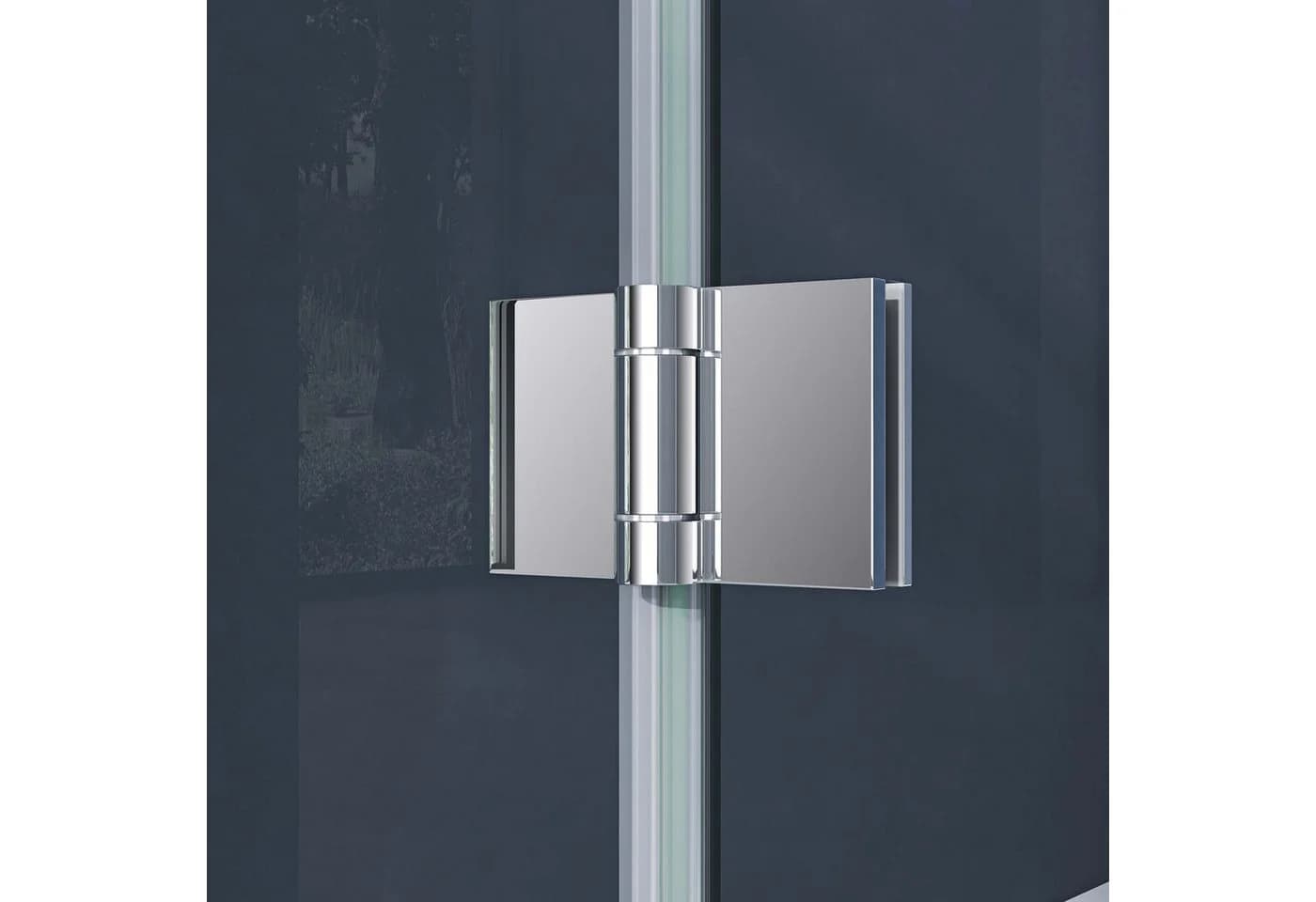 doporro Eckdusche Ravenna05 ESG-Glas transparent - Bild 5