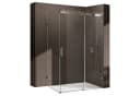 doporro Eckdusche Schiebetür ESG 8mm Nano 195cm Bild 2