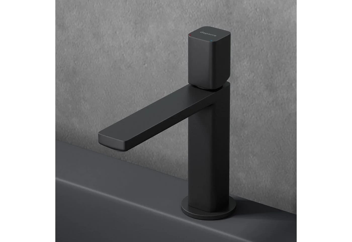 doporro Waschtischarmatur Einhebelmischer Bad Wasserhahn Edel Verchromt Modern