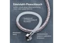 doporro Waschtischarmatur Silber Chrom Einhebel Badarmatur Bild 5