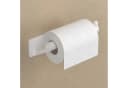doporro Toilettenpapierhalter Edelstahl Modern Bohrfrei Matt Weiß/Schwarz Bild 1