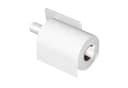 doporro Toilettenpapierhalter Edelstahl Modern Bohrfrei Matt Weiß/Schwarz Bild 2