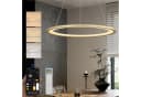doporro Pendelleuchte Luvina01 Gold höhenverstellbar dimmbar LED Bild 2