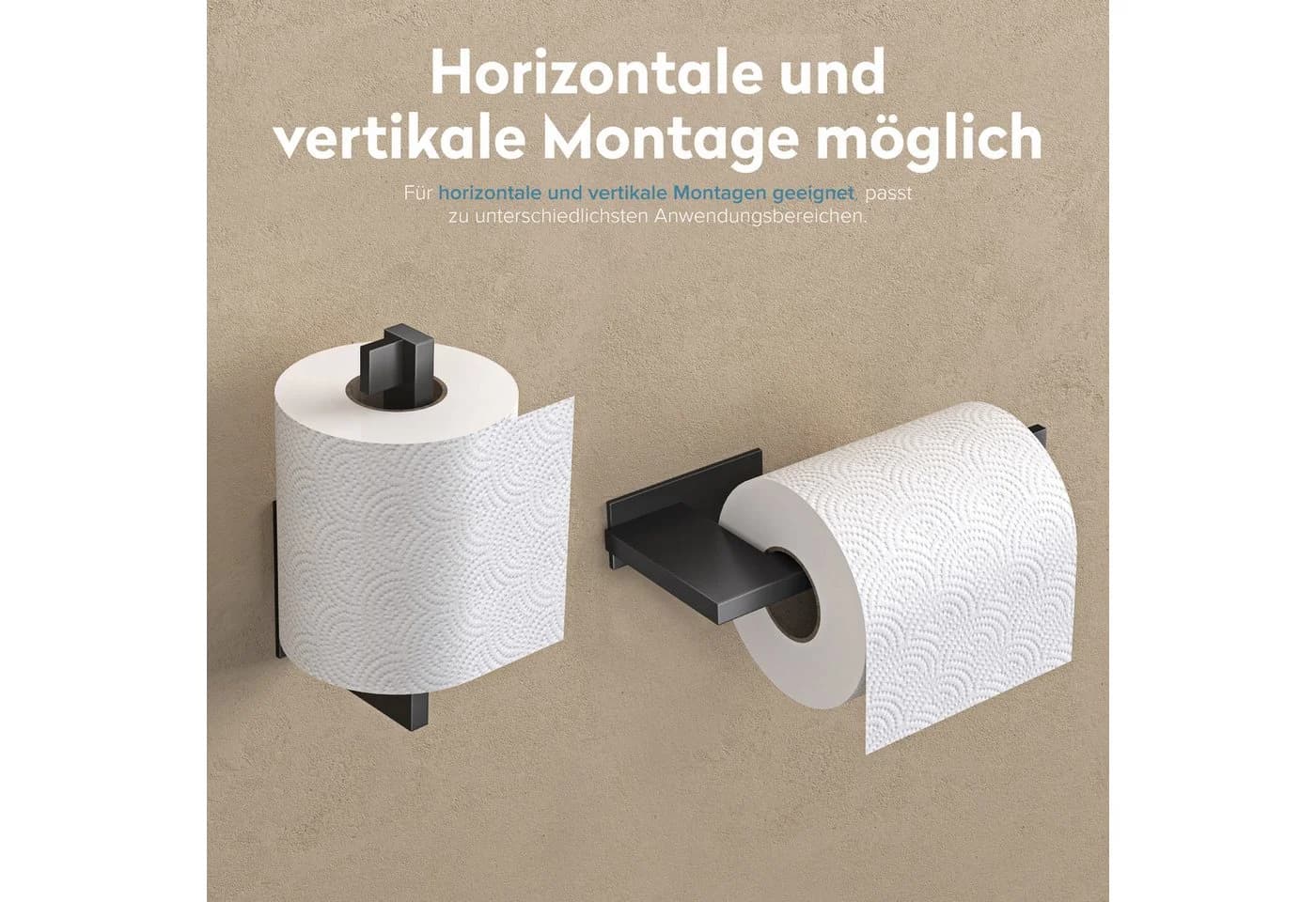 doporro Toilettenpapierhalter Selbstklebend Edelstahl - Bild 4