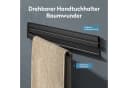 doporro Handtuchhalter Wandhalterung ohne Bohren und mit Magnet 180° schwenkbar Folda02 Bild 3