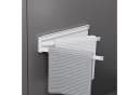 doporro Handtuchhalter Wandhalterung 180° schwenkbar Magnet Schwarz/Weiß Bild 1