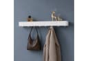 doporro Wandgarderobe mit Ablage Reglo-05 aus Stahl Bild 2