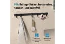dopporro Garderobenleiste 4/6/8 Haken Alu Verschiebbar Selbstklebend Bild 4