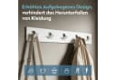 doporro Garderobenleiste mit 5 Haken Weiß Bild 4
