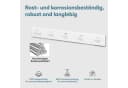 doporro Garderobenleiste mit 5 Haken Weiß Bild 5