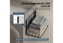 doporro Handtuchhalter Magnetisch Klappbar Schwarz Metall Bild 3
