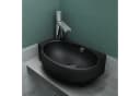 Mai & Mai Aufsatzwaschbecken Brüssel001 Schwarz Matt Keramik Bild 1