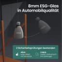 Mai & Mai Fünfeckdusche 8mm ESG-Glas Nano-Beschichtung Bild 3