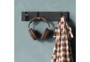 Mai & Mai Wandgarderobe Wandhaken Garderobenleiste mit 4/6 klappbaren Haken, Faltmechanik und Anti-Rutsch-Textur Bild 3