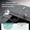 Mai & Mai Küchenarmatur Turnix-02 Edelstahl 360° schwenkbar ausziehbar Bild 1