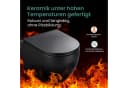 Mai & Mai Hänge-WC spülrandlos mit Softclose-Sitz Schwarz Bild 4